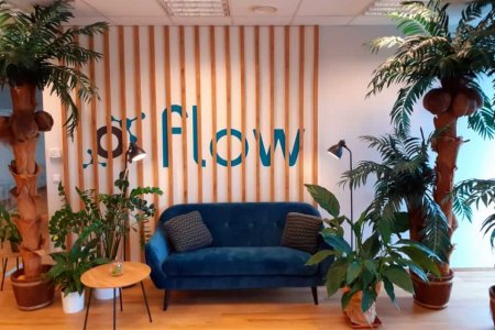 Flow- chilling zone